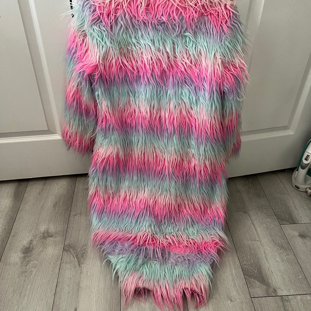 Festival/Rave Faux Fur Coat #BurningMan